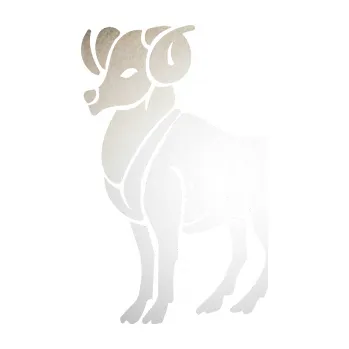 Samolepící dekorace SAMOLEPKA Beran zvěrokruh 004 levá (82 - odrazková reflexní bílá) NA AUTO, NÁLEPKA, FÓLIE, POLEP, TUNING, VLASTNÍ TEXT, TISK, AUTOSAMOLEPKY.cz, POLEPY, OBRÁZEK, LOGO, SAMOLEPKY