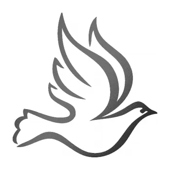 Autodoplněk Samolepka na auto Holubička 001 pravá (41 - grafitová metalíza) NÁLEPKA, FÓLIE, POLEPY, TUNING, VLASTNÍ TEXT, TISK, AUTOSAMOLEPKY.cz, SAMOLEPKY, OBRÁZEK, LOGO, VÝROBA, PRODEJ