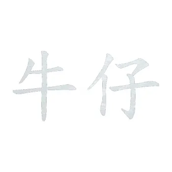 Polep vozidla SAMOLEPKA Čínský znak Cowboy (51 - 3D karbon bílý) NA AUTO, NÁLEPKA, FÓLIE, POLEP, TUNING, VLASTNÍ TEXT, TISK, AUTOSAMOLEPKY.cz, POLEPY, OBRÁZEK, LOGO, SAMOLEPKY