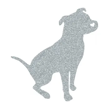 Samolepicí dekorace na vozidlo Pitbull 005 pravá (91 - Ultra Metalic stříbrná metalíza) SAMOLEPKA NA AUTO, NÁLEPKA, FÓLIE, POLEP, TUNING, VLASTNÍ TEXT, TISK, AUTOSAMOLEPKY.cz, POLEPY, OBRÁZEK, LOGO, 3D STICKERS