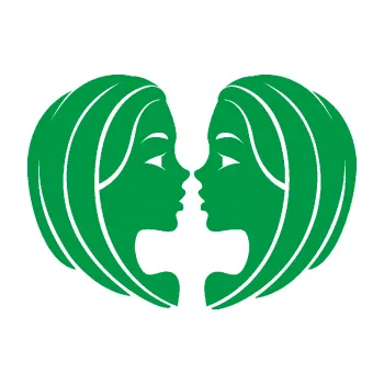 Samolepící dekorace Blíženci 002 (12 - zelená) SAMOLEPKA NA AUTO, NÁLEPKA, FÓLIE, POLEP, TUNING, VLASTNÍ TEXT, TISK, AUTOSAMOLEPKY.cz, POLEPY, OBRÁZEK, LOGO, 3D STICKERS