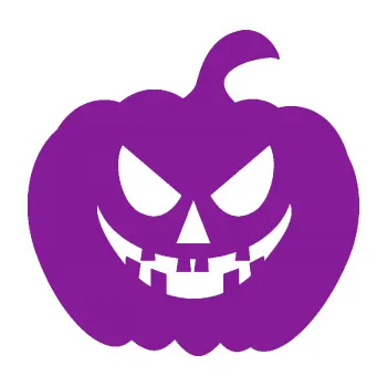 Samolepící dekorace SAMOLEPKA Halloween 015 pravá dýně (14 - fialová) NA AUTO, NÁLEPKA, FÓLIE, POLEP, TUNING, VLASTNÍ TEXT, TISK, AUTOSAMOLEPKY.cz, POLEPY, OBRÁZEK, LOGO, SAMOLEPKY