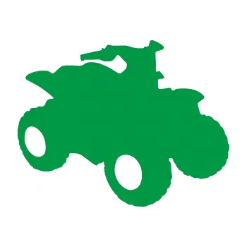 Samolepící dekorace SAMOLEPKA Čtyřkolka 001 pravá (12 - zelená) NA AUTO, NÁLEPKA, FÓLIE, POLEP, TUNING, VLASTNÍ TEXT, TISK, AUTOSAMOLEPKY.cz, POLEPY, OBRÁZEK, LOGO, SAMOLEPKY