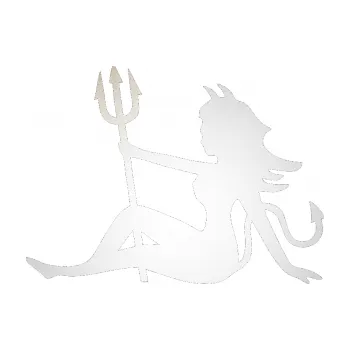 Polep vozidla Čertice 003 levá (82 - odrazková reflexní bílá) SAMOLEPKA NA AUTO, NÁLEPKA, FÓLIE, POLEP, TUNING, VLASTNÍ TEXT, TISK, AUTOSAMOLEPKY.cz, POLEPY, OBRÁZEK, LOGO, 3D STICKERS