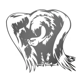 Samolepicí dekorace na vozidlo Predators 083 levá sup (41 - grafitová metalíza) SAMOLEPKA NA AUTO, NÁLEPKA, FÓLIE, POLEP, TUNING, VLASTNÍ TEXT, TISK, AUTOSAMOLEPKY.cz, POLEPY, OBRÁZEK, LOGO, 3D STICKERS