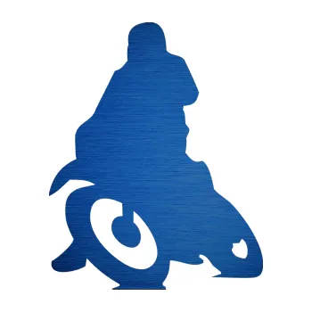 Samolepící dekorace SAMOLEPKA Motorka 002 levá silniční motorky (65 - škrábaný kov modrý) NA AUTO, NÁLEPKA, FÓLIE, POLEP, TUNING, VLASTNÍ TEXT, TISK, AUTOSAMOLEPKY.cz, POLEPY, OBRÁZEK, LOGO, SAMOLEPKY