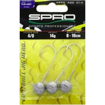 Umělá nástraha SPRO Football Jig Head 14g 3/0