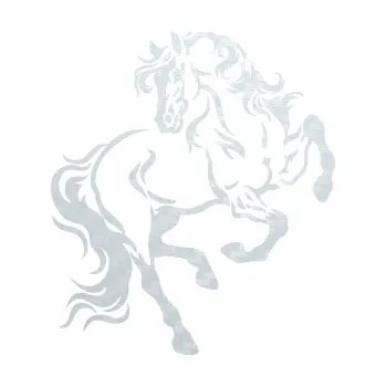 Samolepící dekorace SAMOLEPKA Kůň 049 pravá (51 - 3D karbon bílý) NA AUTO, NÁLEPKA, FÓLIE, POLEP, TUNING, VLASTNÍ TEXT, TISK, AUTOSAMOLEPKY.cz, POLEPY, OBRÁZEK, LOGO, SAMOLEPKY