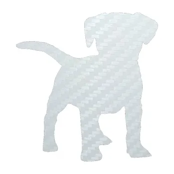 Polep vozidla SAMOLEPKA Pes 056 pravá štěně (51 - 3D karbon bílý) NA AUTO, NÁLEPKA, FÓLIE, POLEP, TUNING, VLASTNÍ TEXT, TISK, AUTOSAMOLEPKY.cz, POLEPY, OBRÁZEK, LOGO, SAMOLEPKY