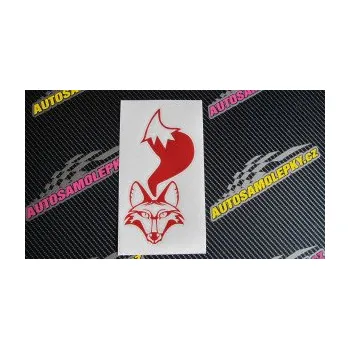 Samolepící dekorace SAMOLEPKA Liška 002 levá (17 - šedá) NA AUTO, NÁLEPKA, FÓLIE, POLEP, TUNING, VLASTNÍ TEXT, TISK, AUTOSAMOLEPKY.cz, POLEPY, OBRÁZEK, LOGO, SAMOLEPKY