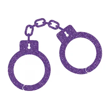 Samolepící dekorace SAMOLEPKA Pouta 001 pravá (87 - Ultra Metalic fialová) NA AUTO, NÁLEPKA, FÓLIE, POLEP, TUNING, VLASTNÍ TEXT, TISK, AUTOSAMOLEPKY.cz, POLEPY, OBRÁZEK, LOGO, SAMOLEPKY