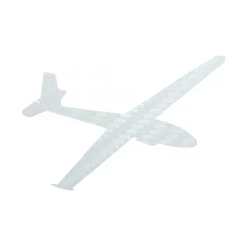 Polep vozidla SAMOLEPKA Letadlo 025 pravá kluzák (51 - 3D karbon bílý) NA AUTO, NÁLEPKA, FÓLIE, POLEP, TUNING, VLASTNÍ TEXT, TISK, AUTOSAMOLEPKY.cz, POLEPY, OBRÁZEK, LOGO, SAMOLEPKY