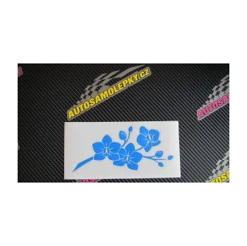 Samolepící dekorace SAMOLEPKA Květina dekor 008 pravá orchidej (10 - červená) NA AUTO, NÁLEPKA, FÓLIE, POLEP, TUNING, VLASTNÍ TEXT, TISK, AUTOSAMOLEPKY.cz, POLEPY, OBRÁZEK, LOGO, SAMOLEPKY