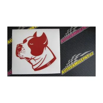 Polep vozidla Pes 081 levá Stafordširský bulteriér (12 - zelená) SAMOLEPKA NA AUTO, NÁLEPKA, FÓLIE, POLEP, TUNING, VLASTNÍ TEXT, TISK, AUTOSAMOLEPKY.cz, POLEPY, OBRÁZEK, LOGO, 3D STICKERS