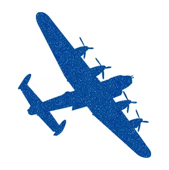 Polep vozidla SAMOLEPKA Letadlo 022 pravá bombarder Lancaster (88 - Ultra Metalic modrá) NA AUTO, NÁLEPKA, FÓLIE, POLEP, TUNING, VLASTNÍ TEXT, TISK, AUTOSAMOLEPKY.cz, POLEPY, OBRÁZEK, LOGO, SAMOLEPKY