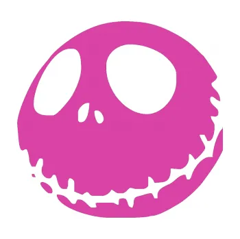 Samolepicí dekorace na vozidlo Halloween 002 levá (16 - růžová) SAMOLEPKA NA AUTO, NÁLEPKA, FÓLIE, POLEP, TUNING, VLASTNÍ TEXT, TISK, AUTOSAMOLEPKY.cz, POLEPY, OBRÁZEK, LOGO, 3D STICKERS