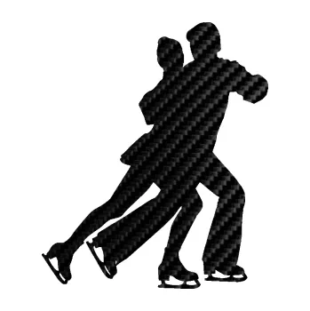 Polep vozidla Krasobruslení 012 pravá pár (50 - 3D karbon černý) SAMOLEPKA NA AUTO, NÁLEPKA, FÓLIE, POLEP, TUNING, VLASTNÍ TEXT, TISK, AUTOSAMOLEPKY.cz, POLEPY, OBRÁZEK, LOGO, 3D STICKERS