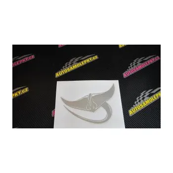 Samolepící dekorace SAMOLEPKA Rejnok 001 levá (17 - šedá) NA AUTO, NÁLEPKA, FÓLIE, POLEP, TUNING, VLASTNÍ TEXT, TISK, AUTOSAMOLEPKY.cz, POLEPY, OBRÁZEK, LOGO, SAMOLEPKY