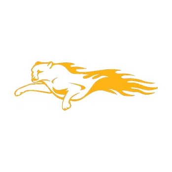 Samolepicí dekorace na vozidlo Animal flames 018 levá panter (21 - světle oranžová) SAMOLEPKA NA AUTO, NÁLEPKA, FÓLIE, POLEP, TUNING, VLASTNÍ TEXT, TISK, AUTOSAMOLEPKY.cz, POLEPY, OBRÁZEK, LOGO, 3D STICKERS