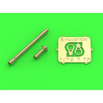 Plastikový model Master 1/72 Polish tank 7TP - 37mm Bofors w.36 gun barrel