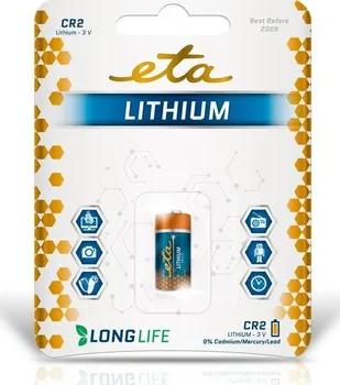 Článková baterie ETA Premium CR2 1 ks 
