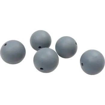Příze Silikonový korálek 19mm Tmavě šedý (Silikonový korálek 19mm Tmavě šedý)