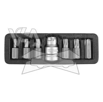 Příslušenství k nářadí YATO Sada bitů TORX s otvorem, 7 ks