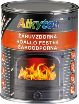 Rust Oleum Alkyton žáruvzdorná vypalovací barva 750 ml černá 
