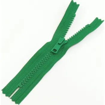 Zip YKK Zip kostěný nedělitelný VISLON® 14cm trávová zeleň