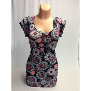 Dámská tunika Halenka KOLEČKA, Barva Jako na obrázku 1, Velikost XXL52, Materiál 96% Viskoza 4% Lycra