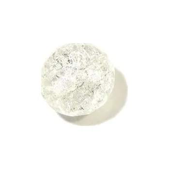 Dětské navlékací korálky Korálek praskaný ploškovaný 12mm 1ks