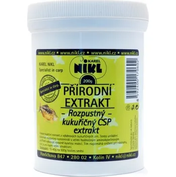 Boilies Karel Nikl Nikl Rozpustný kukuřičný CSP extrakt 200g Varianta: Nikl Rozpustný kukuřičný CSP extrakt 200 g