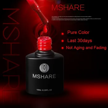 Třpytkový barevný gelový lak na nehty