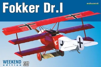 Plastikový model Eduard Fokker Dr.I Weekend edition 1:48