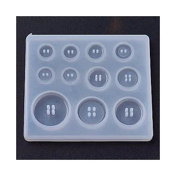 Forma na odlévání pryskyřice - 11 knoflíků