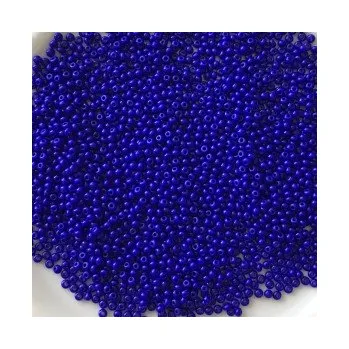 Dětské navlékací korálky Rokajl Preciosa 1. jakost 15/0 námořnická modrá č. 210