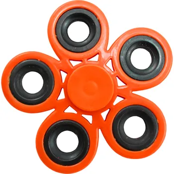 Gadget Antistresový Fidget Spinner 5 fingers oranžový