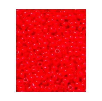 Dětské navlékací korálky Rokajl Preciosa 1. jakost 15/0 světle červené č. 135