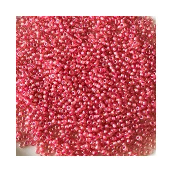 Dětské navlékací korálky Rokajl Preciosa 1. jakost 13/0 sytě růžová č. 043