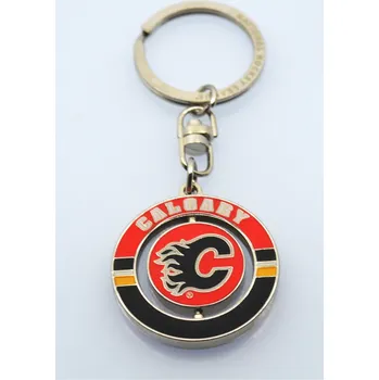 Přívěšek na klíče JFSC NHL Spinner, Calgary Flames JFSC
