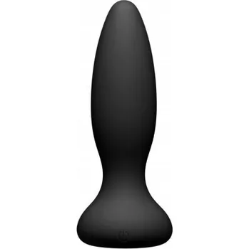 Vibrátor Kolík anální Doc Johnson Thrust Adventurous Plug vibrační black | Doc Johnson