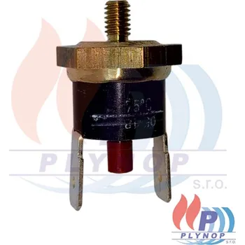 Příslušenství ke kotli Čidlo ( havarijní termostat ) spalin 75°C BAXI LUNA / NUVOLA / PRIME - 8434830 / JJJ008434830 / 612800 / JJJ612800