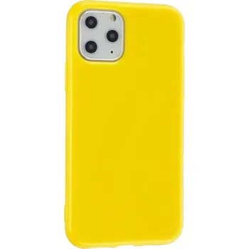 Ochranný měkký kryt pro iPhone 11 - žlutý