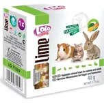 LOLOPETS minerální kámen pro hlodavce se zeleninou 40g
