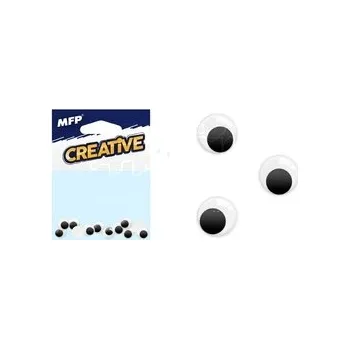 Pohyblivé oči 0,7cm 12ks