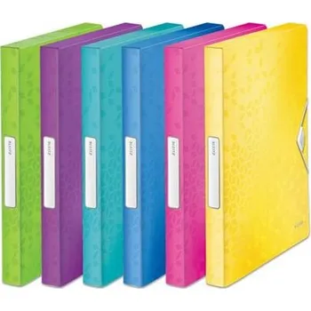 LEITZ Box na dokumenty WOW, PP, žlutá 46290016