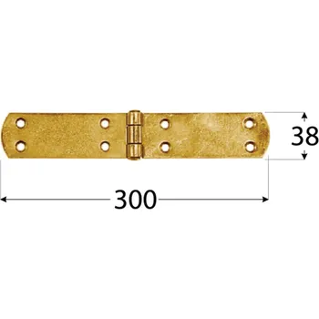 pant Závěs francouzský 300 x 38 x 2,5 mm
