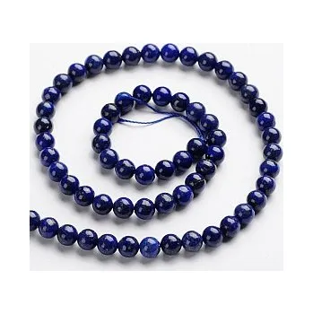Korálek Lapis Lazuli lesklý 4mm (15ks)