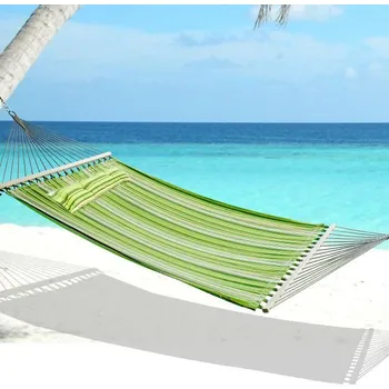 Houpací síť Závěsná houpací síť 188 x 140 cm pro dvě osoby | barevná