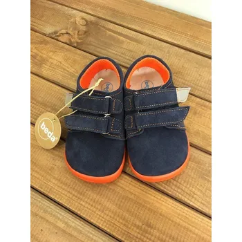 Dívčí obuv Barefoot nízké tenisky BLUE MANDARINE, Beda Barefoot Velikost: 25